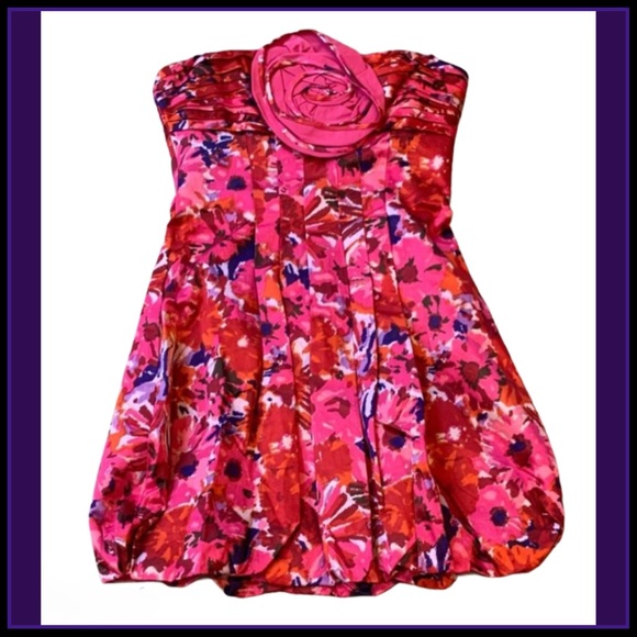 NWT BCBGMAXZRIA BEGONIA COMBO PINK SATEEN Sz 2 - Picture 12 of 16